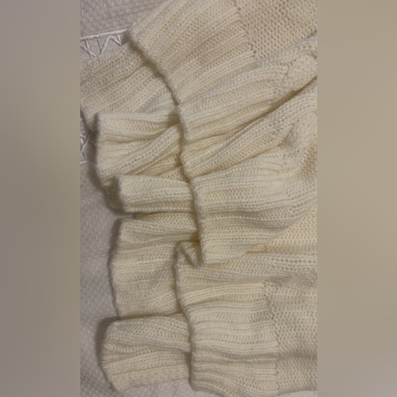 Copper Key Cream Cable Knit Turtleneck Sweater NWOT - Picture 4 of 8